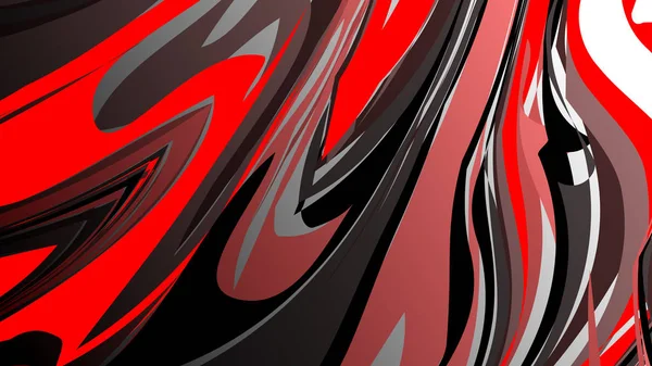 Fondo Onda Abstracto Con Estilo Rojo Fondo Mármol — Vector de stock