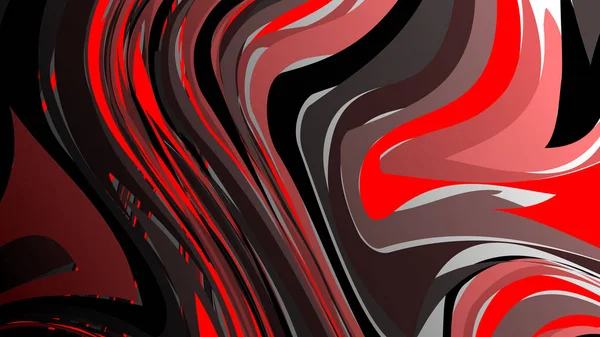 Fundo Onda Abstrato Com Estilo Vermelho Fundo Mármore —  Vetores de Stock