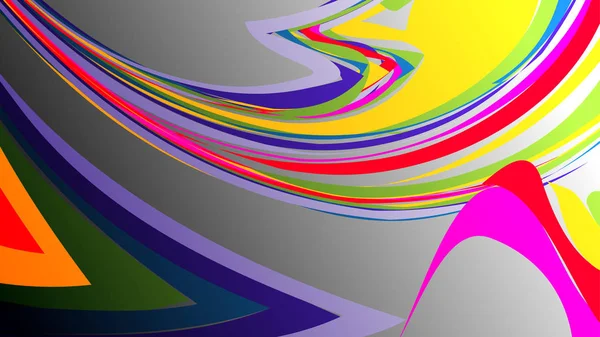 カラフルなベクトル虹マーブリング テクスチャ 水彩の抽象的な背景 — ストックベクタ