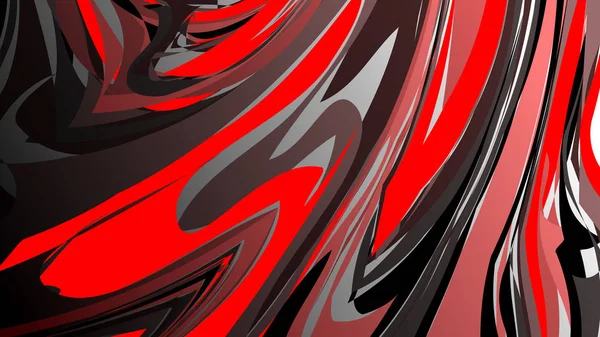 Fondo Onda Abstracto Con Estilo Rojo Fondo Mármol — Vector de stock