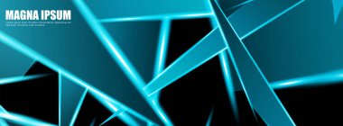 Parlak üçgen şekil vektör tasarım afişarka planı. tasarım arka planınız için uygun