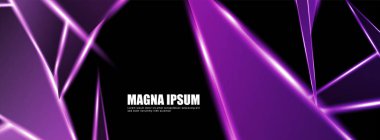 Parlak üçgen şekil vektör tasarım afişarka planı. tasarım arka planınız için uygun