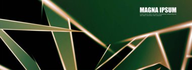 Parlak üçgen şekil vektör tasarım afişarka planı. tasarım arka planınız için uygun