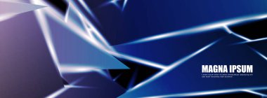 Parlak üçgen şekil vektör tasarım afişarka planı. tasarım arka planınız için uygun