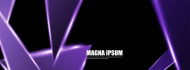 Parlak üçgen şekil vektör tasarım afişarka planı. tasarım arka planınız için uygun