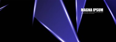 Parlak üçgen şekil vektör tasarım afişarka planı. tasarım arka planınız için uygun