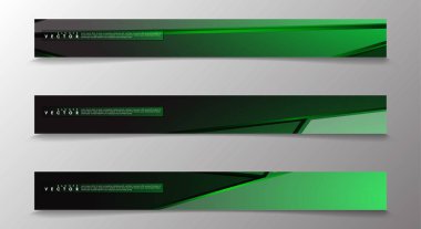 Reklam ve benzeri için uygun açık yeşil arka planlar ile Vektör afiş. teknoloji tasarımı. eps 10