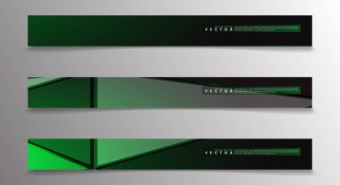 Reklam ve benzeri için uygun açık yeşil arka planlar ile Vektör afiş. teknoloji tasarımı. eps 10