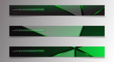 Reklam ve benzeri için uygun açık yeşil arka planlar ile Vektör afiş. teknoloji tasarımı. eps 10