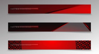 Reklam ve benzeri için uygun ışık kırmızı arka planlar ile Vektör afiş. teknoloji tasarımı. eps 10