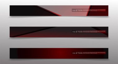 Reklam ve benzeri için uygun ışık kırmızı arka planlar ile Vektör afiş. teknoloji tasarımı. eps 10