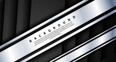 Lüks gri arka plan ile modern soyut geometrik desenler