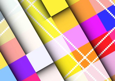 Soyut. kare çerçeveleri ile renkli arka plan. vektör geometrik.