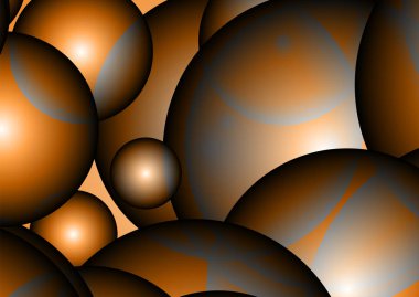 Daire stili ile renkli tasarım şablonu vektör illüstrasyon. Degrade stili ile soyut arka plan vektör modern daire şablonu