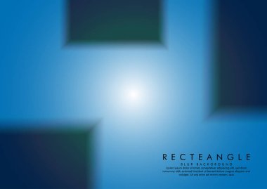 Arka plan rengi radyal degradeli bir bulanıklık kutusunun vektör çizimi