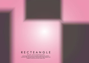 Arka plan rengi radyal degradeli bir bulanıklık kutusunun vektör çizimi