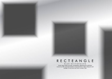 Degrade metal arka plan renginde bir bulanıklık kutusunun vektör çizimi