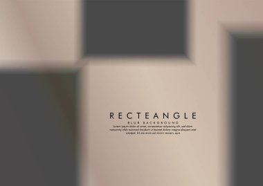 Degrade metal arka plan renginde bir bulanıklık kutusunun vektör çizimi