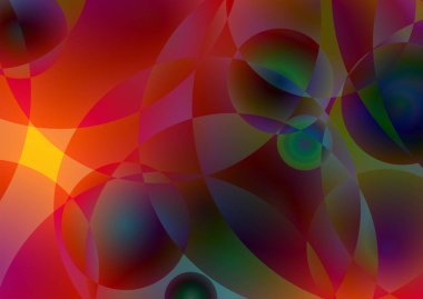 Arka planı aydınlatAn. Soyut Bokeh duvar kağıdı, vektör ilustration