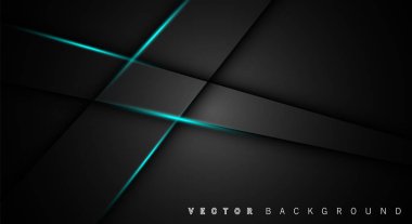 Mavi ışık çizgi gölge koyu gri lüks arka plan