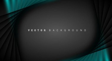 Mavi ışık çizgi gölge koyu gri lüks arka plan