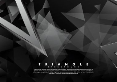 modern şekil soyut üçgen arka plan