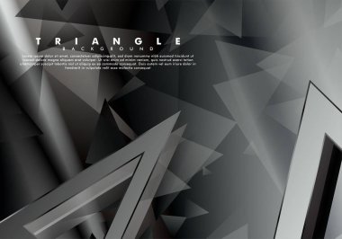 modern şekil soyut üçgen arka plan