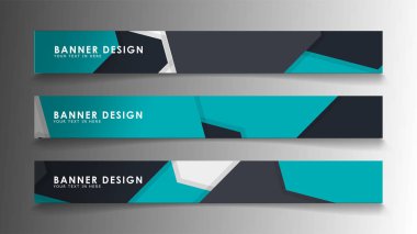 Arka plan afiş şablonlar kümesi. Poligonal arka plan ile modern vektör afiş.