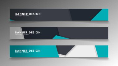 Arka plan afiş şablonlar kümesi. Poligonal arka plan ile modern vektör afiş.