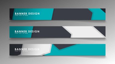 Arka plan afiş şablonlar kümesi. Poligonal arka plan ile modern vektör afiş.