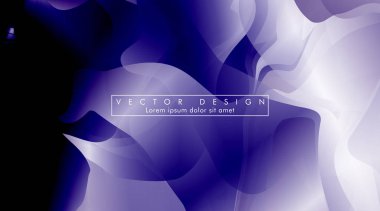 sıvı soyut mor dalgalı arka plan. eps 10 vektör tasarım çizimleri.