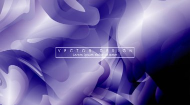 sıvı soyut mor dalgalı arka plan. eps 10 vektör tasarım çizimleri.