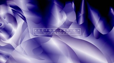 sıvı soyut mor dalgalı arka plan. eps 10 vektör tasarım çizimleri.