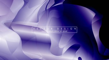 sıvı soyut mor dalgalı arka plan. eps 10 vektör tasarım çizimleri.