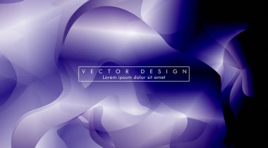 sıvı soyut mor dalgalı arka plan. eps 10 vektör tasarım çizimleri.