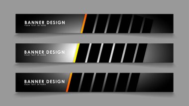 Renk degradeli çizgi stili vektörleri ile soyut afiş tasarımı