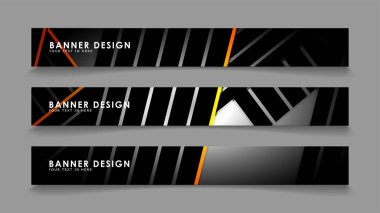 Renk degradeli çizgi stili vektörleri ile soyut afiş tasarımı