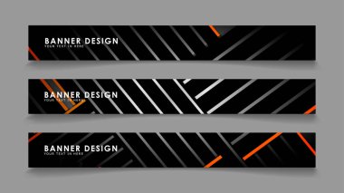 Renk degradeli çizgi stili vektörleri ile soyut afiş tasarımı