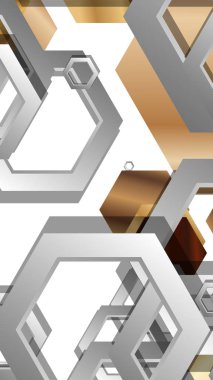 Modern geometrik soyut vektör ahşap renk kompozisyonları şablonları. Vektör çizimi