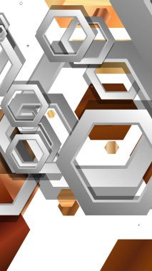 Modern geometrik soyut vektör ahşap renk kompozisyonları şablonları. Vektör çizimi