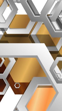 Modern geometrik soyut vektör ahşap renk kompozisyonları şablonları. Vektör çizimi