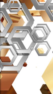 Modern geometrik soyut vektör ahşap renk kompozisyonları şablonları. Vektör çizimi