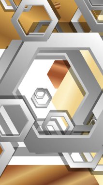 Modern geometrik soyut vektör ahşap renk kompozisyonları şablonları. Vektör çizimi