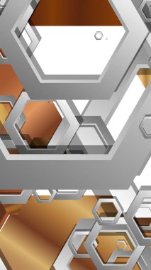 Modern geometrik soyut vektör ahşap renk kompozisyonları şablonları. Vektör çizimi