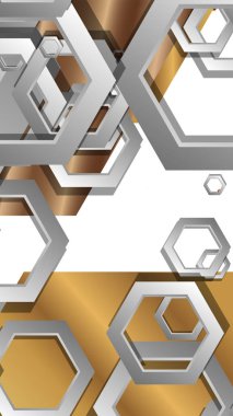 Modern geometrik soyut vektör ahşap renk kompozisyonları şablonları. Vektör çizimi