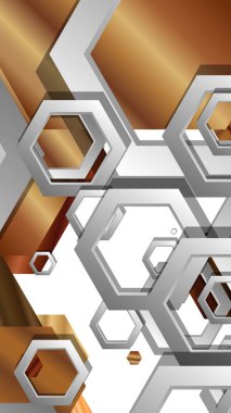 Modern geometrik soyut vektör ahşap renk kompozisyonları şablonları. Vektör çizimi