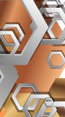 Modern geometrik soyut vektör ahşap renk kompozisyonları şablonları. Vektör çizimi