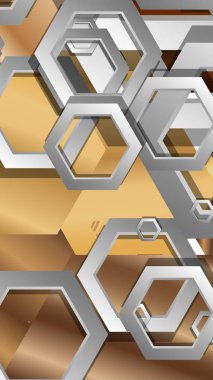 Modern geometrik soyut vektör ahşap renk kompozisyonları şablonları. Vektör çizimi