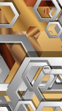 Modern geometrik soyut vektör ahşap renk kompozisyonları şablonları. Vektör çizimi