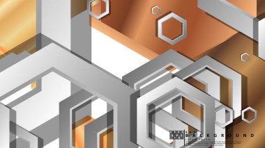 Modern geometrik soyut vektör ahşap renk kompozisyonları şablonları. Vektör çizimi